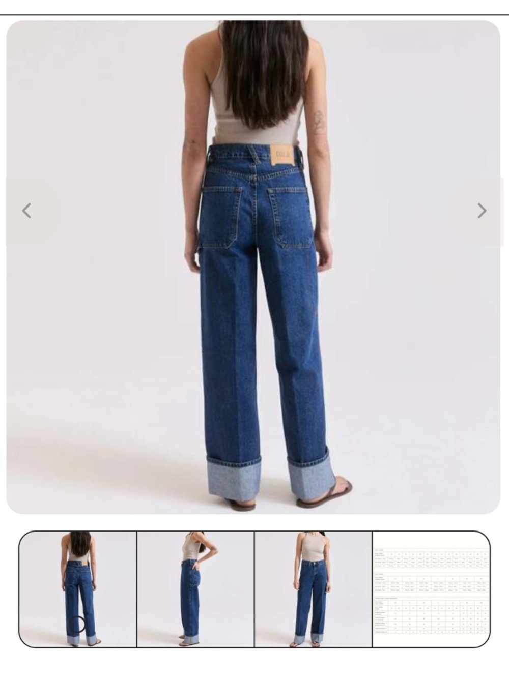 Dala starch Jean